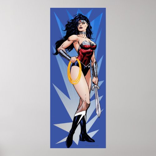 Wonder Woman  Sword Poster