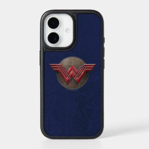 Wonder Woman Symbol Over Concentric Circles iPhone 17 Case