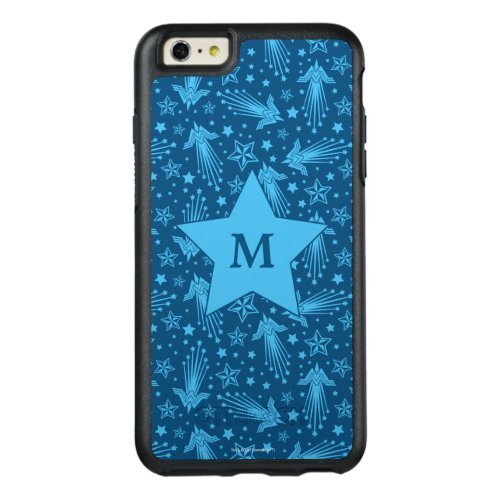 Wonder Woman Symbol Pattern  Monogram OtterBox iPhone 66s Plus Case