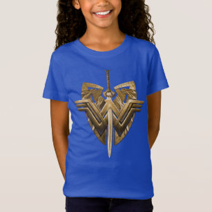 Wonder Woman Symbol With Sword of Justice T-Shirt