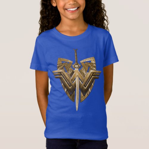 Wonder Woman Symbol With Sword of Justice T_Shirt