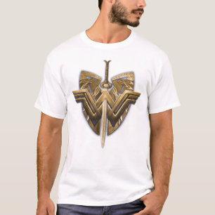 Wonder Woman Symbol With Sword of Justice T-Shirt