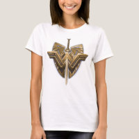 Wonder Woman Symbol With Sword of Justice T-Shirt