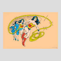 Wonder Woman Transform Poster