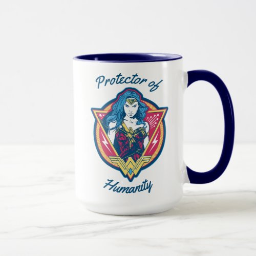 Wonder Woman Tri_Color Graphic Template Mug