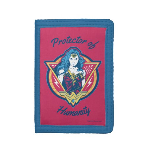 Wonder Woman Tri_Color Graphic Template Tri_fold Wallet