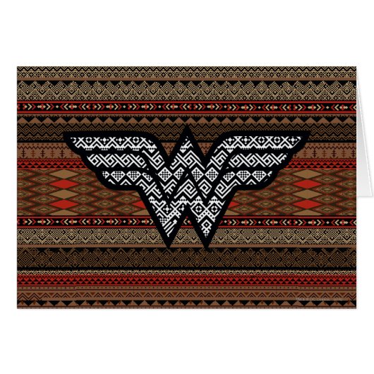 Wonder Woman Tribal Pattern Cards (Front Horizontal)