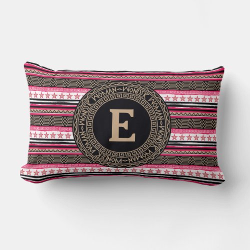 Wonder Woman Tribal Pattern Lumbar Pillow