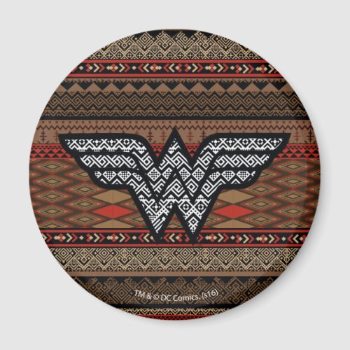 Wonder Woman Tribal Pattern Magnet