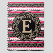Wonder Woman Tribal Pattern Notebook