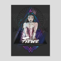 Wonder Woman Tribal Triangle Postcard