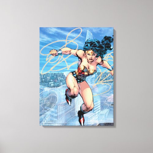 Wonder Woman Trinity Comic Cover 16 Canvas Print