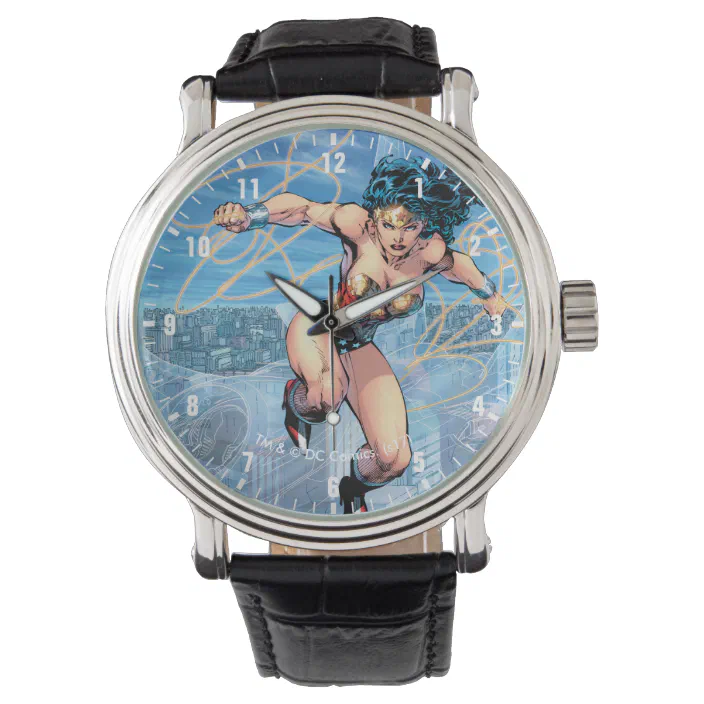 wonder woman wrist watch