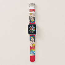 Wonder Woman Twist with Glowing Cuffs Apple Watch Band