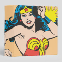 Wonder Woman Twist with Glowing Cuffs Binder
