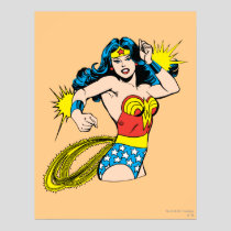 Wonder Woman Twist with Glowing Cuffs Poster