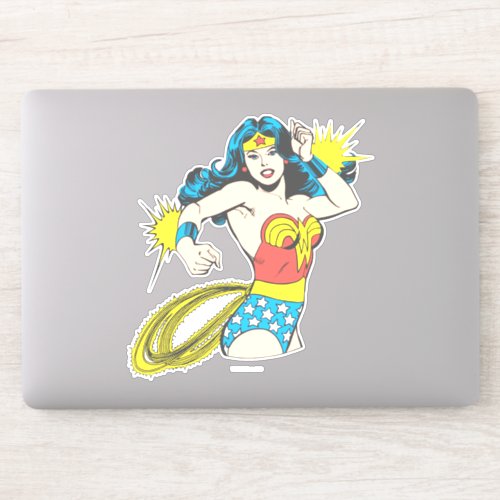 Wonder Woman Twist with Glowing Cuffs Sticker