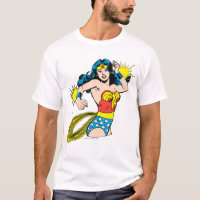 Wonder Woman Twist with Glowing Cuffs T-Shirt