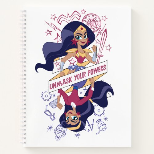 Wonder Woman Unmask Your Powers Notebook