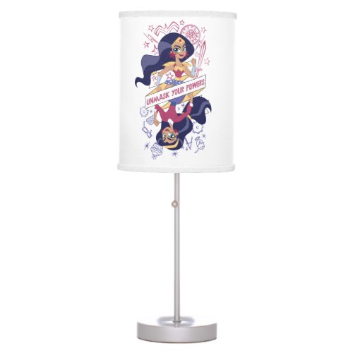 Wonder Woman Unmask Your Powers Table Lamp