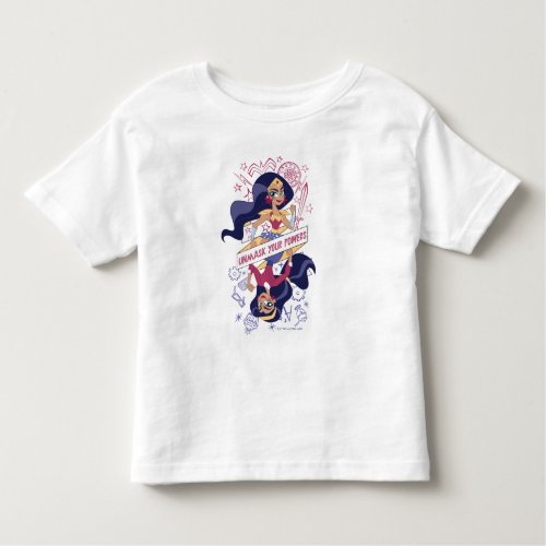 Wonder Woman Unmask Your Powers Toddler T_shirt