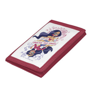 Wonder Woman Unmask Your Powers Tri-fold Wallet