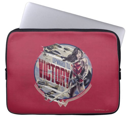 Wonder Woman Upward To Victory Laptop Sleeve