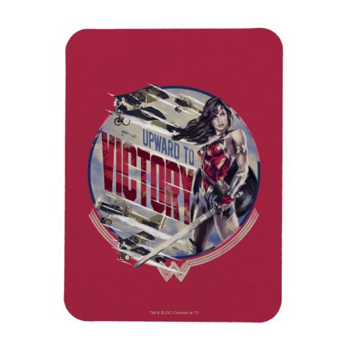 Wonder Woman Upward To Victory Magnet