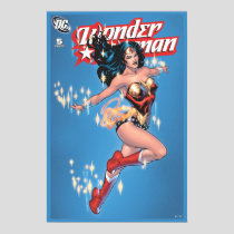 Wonder Woman Vintage Comic Cover Poster