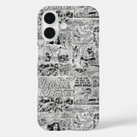 Wonder Woman Vintage Comic Pattern