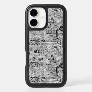 Wonder Woman Vintage Comic Pattern iPhone 16 Case