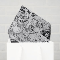 Wonder Woman Vintage Comic Pattern Tissue Paper