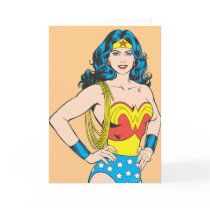 Wonder Woman | Vintage Pose with Lasso Card