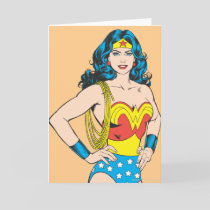 Wonder Woman | Vintage Pose with Lasso Card