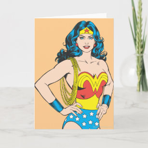 All Occasions Card Wonder Woman Animated A5 Happy Birthday Christmas 