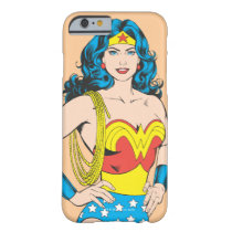 Wonder Woman | Vintage Pose with Lasso Barely There iPhone 6 Case
