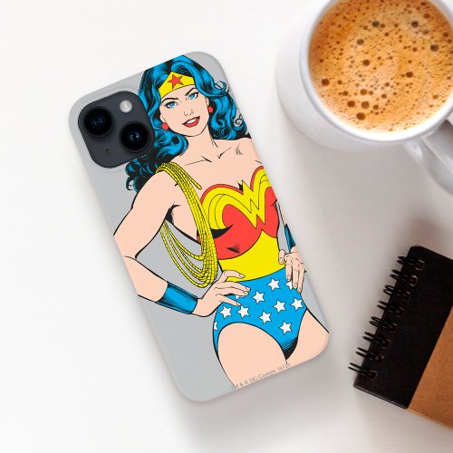 Wonder Woman  Vintage Pose with Lasso Case_Mate iPhone 14 Case