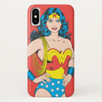 Wonder Woman | Vintage Pose with Lasso iPhone XS Case