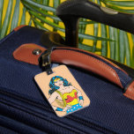 Wonder Woman | Vintage Pose with Lasso Luggage Tag<br><div class="desc">Wonder Woman Portrait</div>