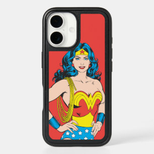 Wonder Woman Vintage Pose with Lasso iPhone 16 Case