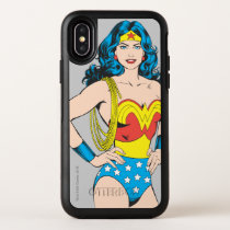 Wonder Woman | Vintage Pose with Lasso OtterBox Symmetry iPhone X Case