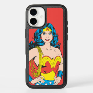Wonder Woman Vintage Pose with Lasso iPhone 16 Plus Case