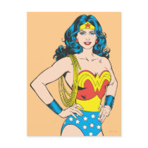 Wonder Woman | Vintage Pose with Lasso Postcard