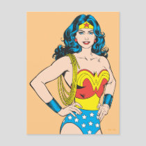 Wonder Woman | Vintage Pose with Lasso Postcard