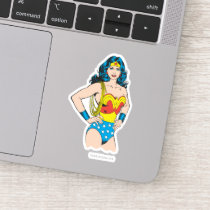 Wonder Woman | Vintage Pose with Lasso Sticker