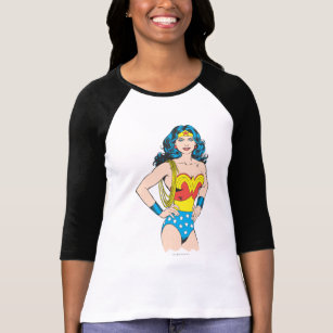 New DC Comics Wonder Woman Costume Vintage Classic Mens T-Shirt 