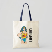 Wonder Woman | Vintage Pose with Lasso Tote Bag