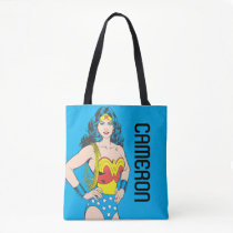 Wonder Woman | Vintage Pose with Lasso Tote Bag