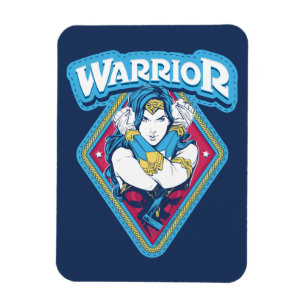 Wonder Woman Warrior Graphic Magnet