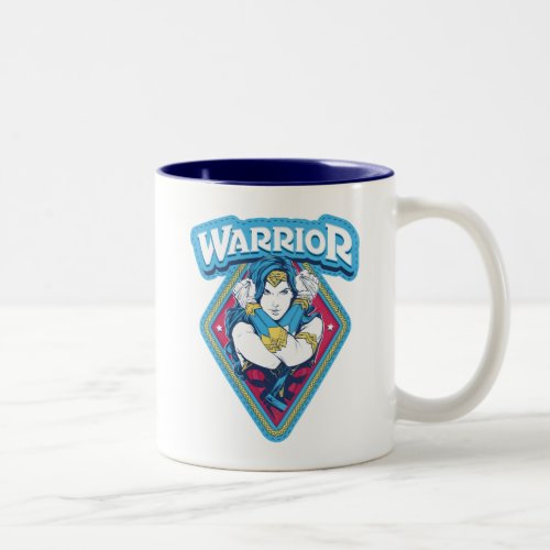 Wonder Woman Warrior Graphic Two_Tone Coffee Mug